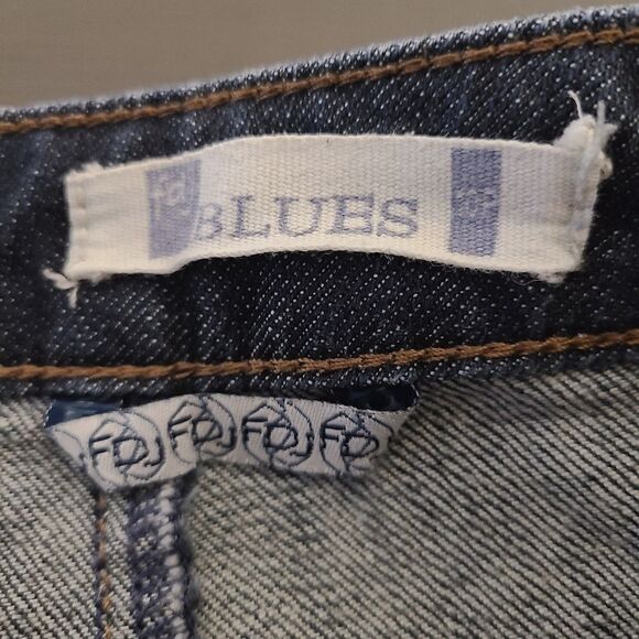 French Dressing Jeans Olivia Blue Denim Bootcut 10P - Picture 12 of 13